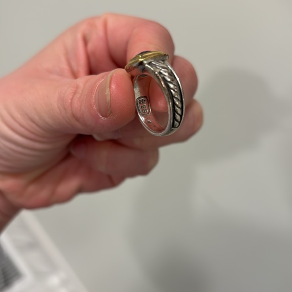 David Yurman Ring | Purple Amethyst | Size 5.5 - Picture 4 of 5